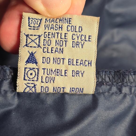 Himalaya Outfitters Blue Navy Jacket Nylon Windbreaker Full Zip Mens Size 2X Big - Picture 9 of 10